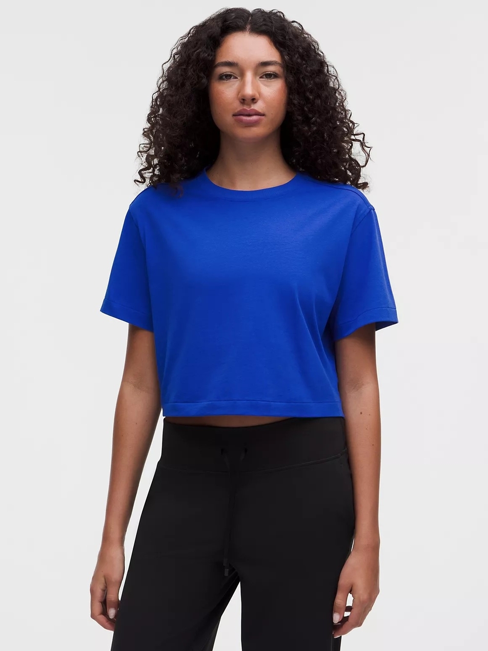Lululemon All Yours Cropped Cotton T-Shirt